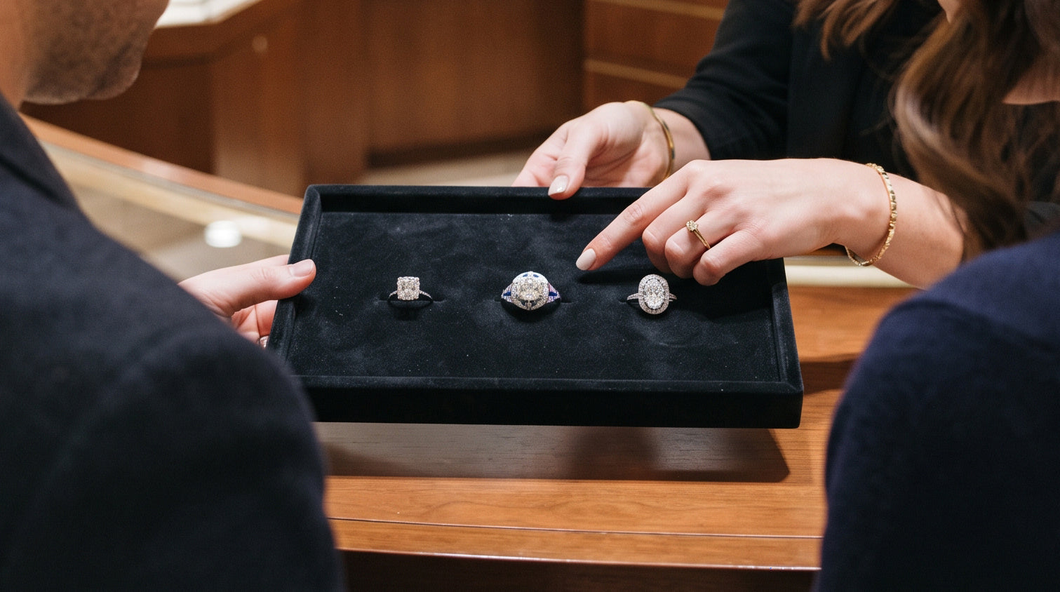 Buy diamond engagement ring with confidence