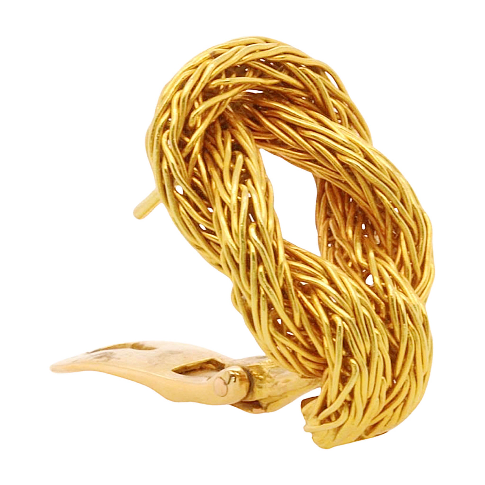 Lalaounis Hercules Knot Earrings In 18k