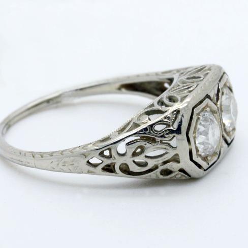 Double Header Diamond Ring