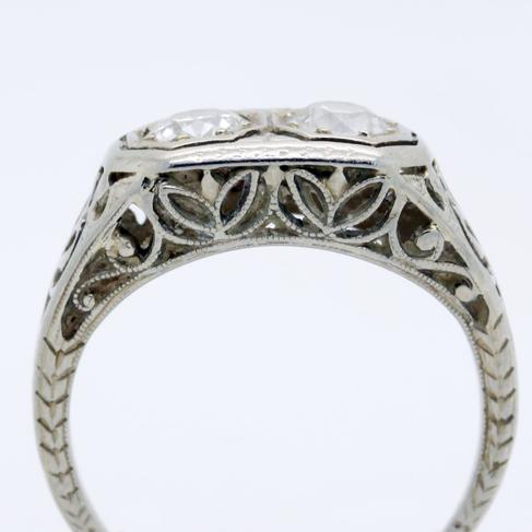 Double Header Diamond Ring