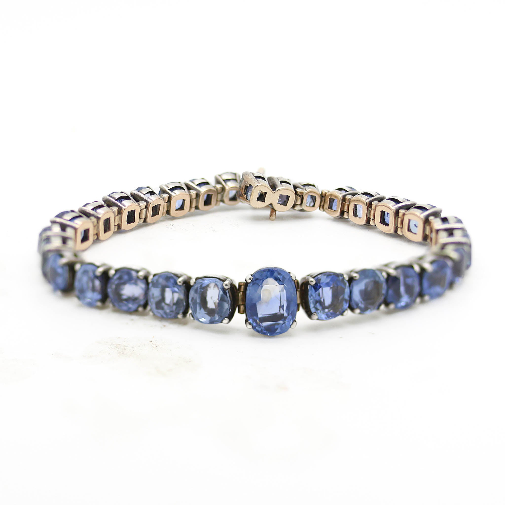 Vintage Sapphire Line Bracelet