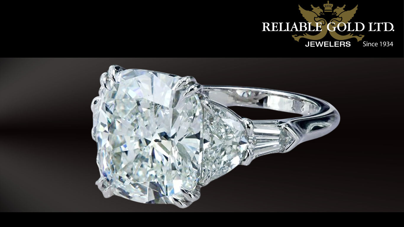 stunning diamond engagement ring