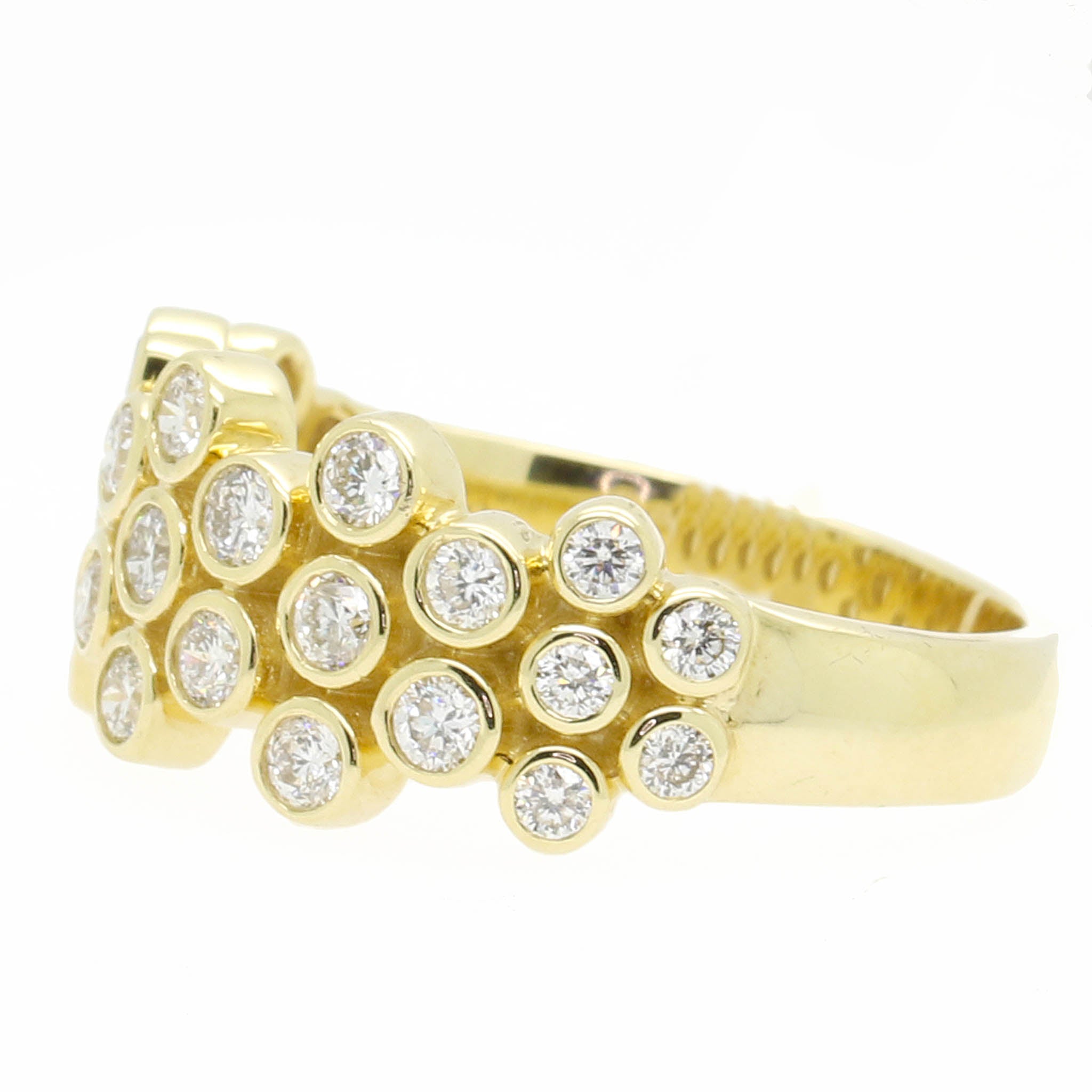 Bezel Set Diamond Ring