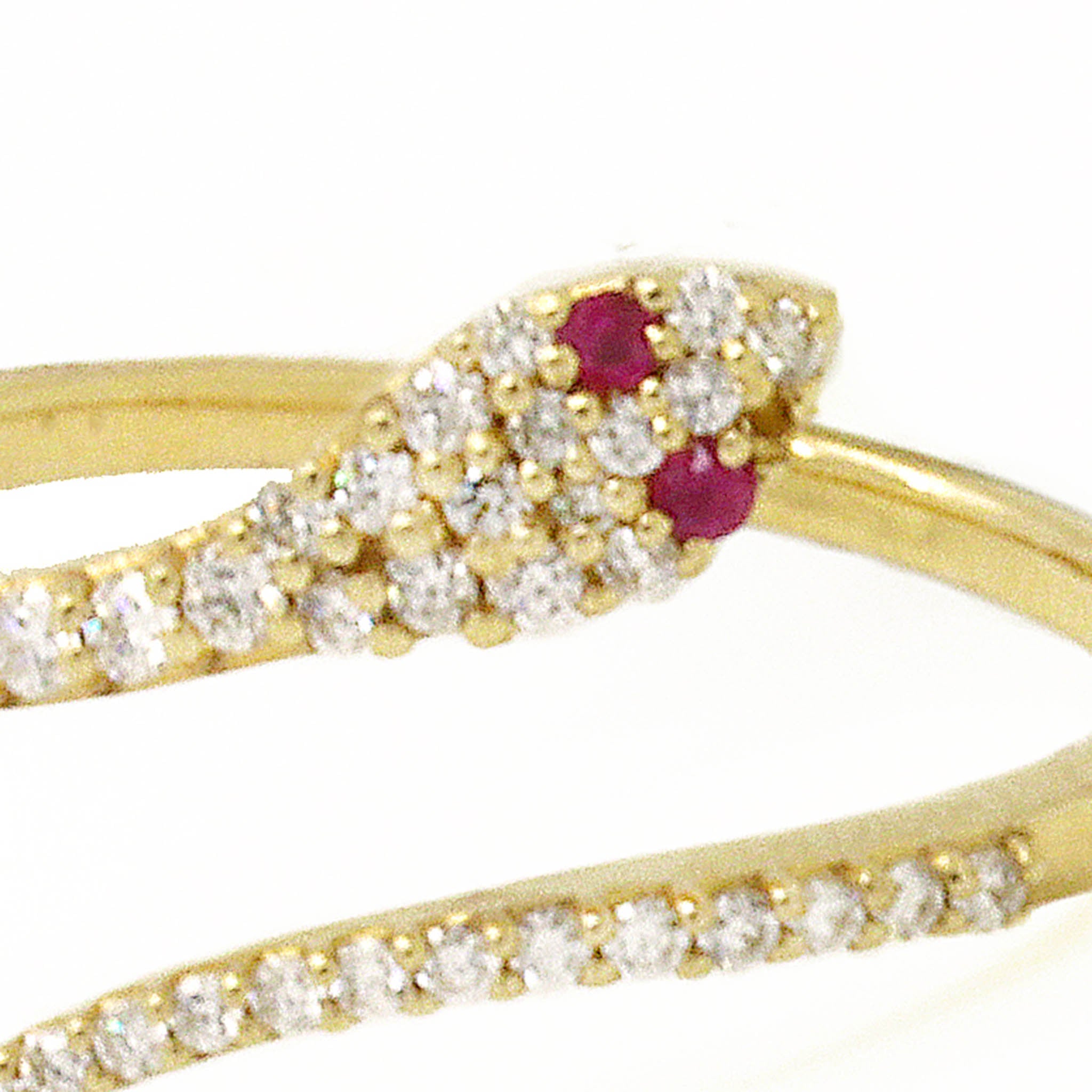 Diamond Snake Ring