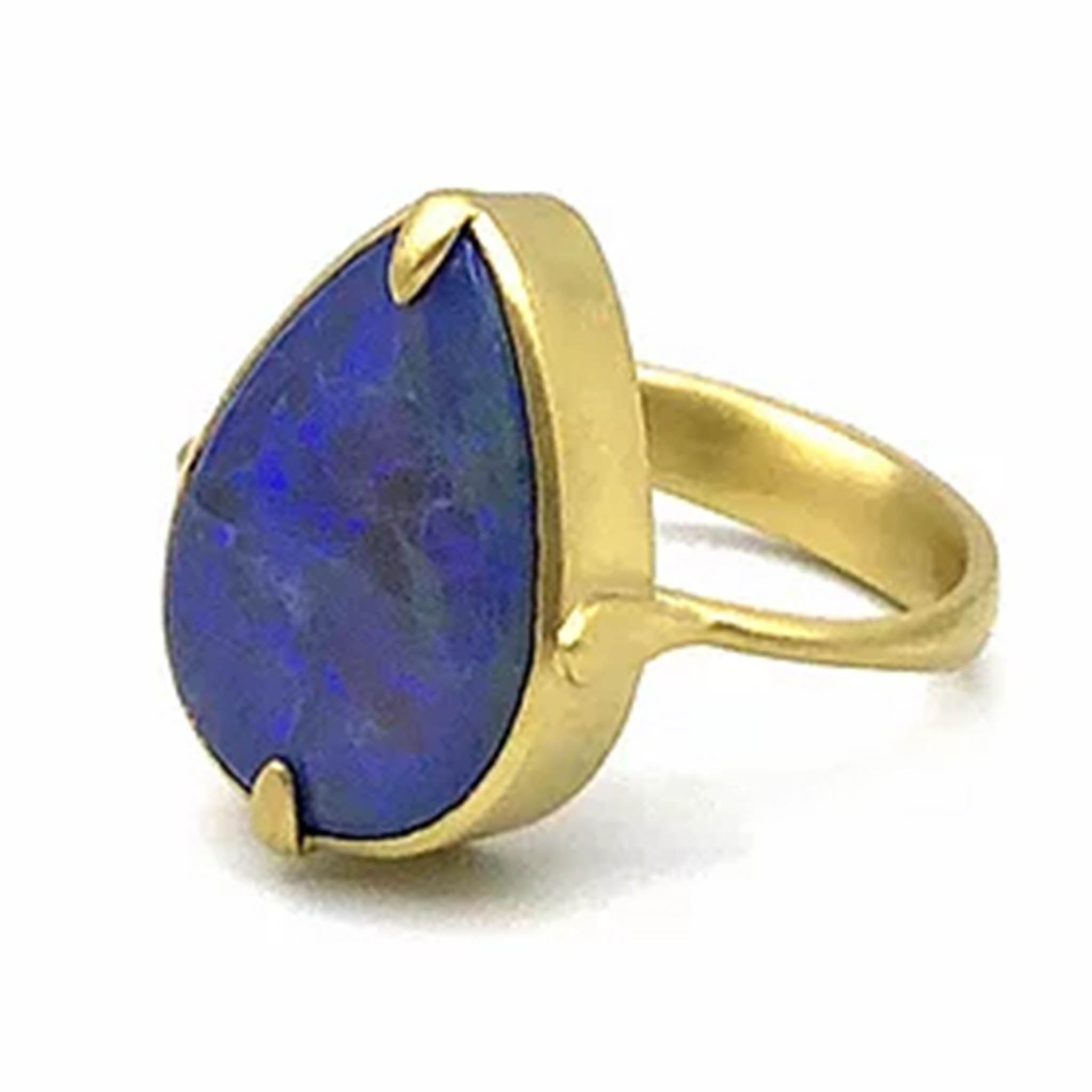 Pear Shape Opal Ring