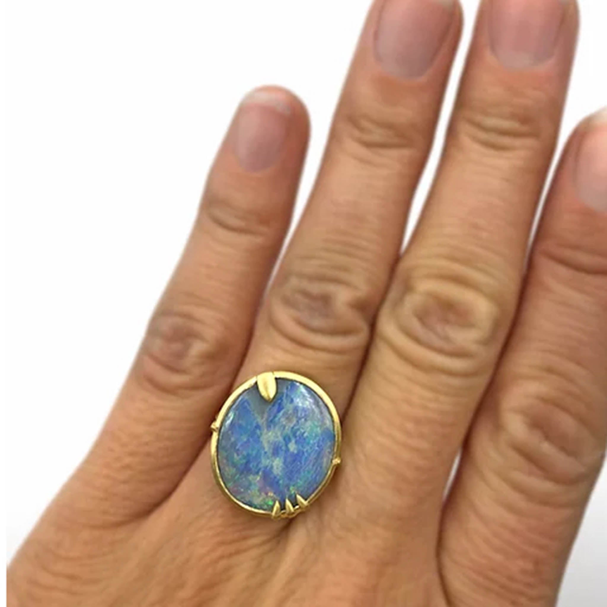 Australian Opal Ring