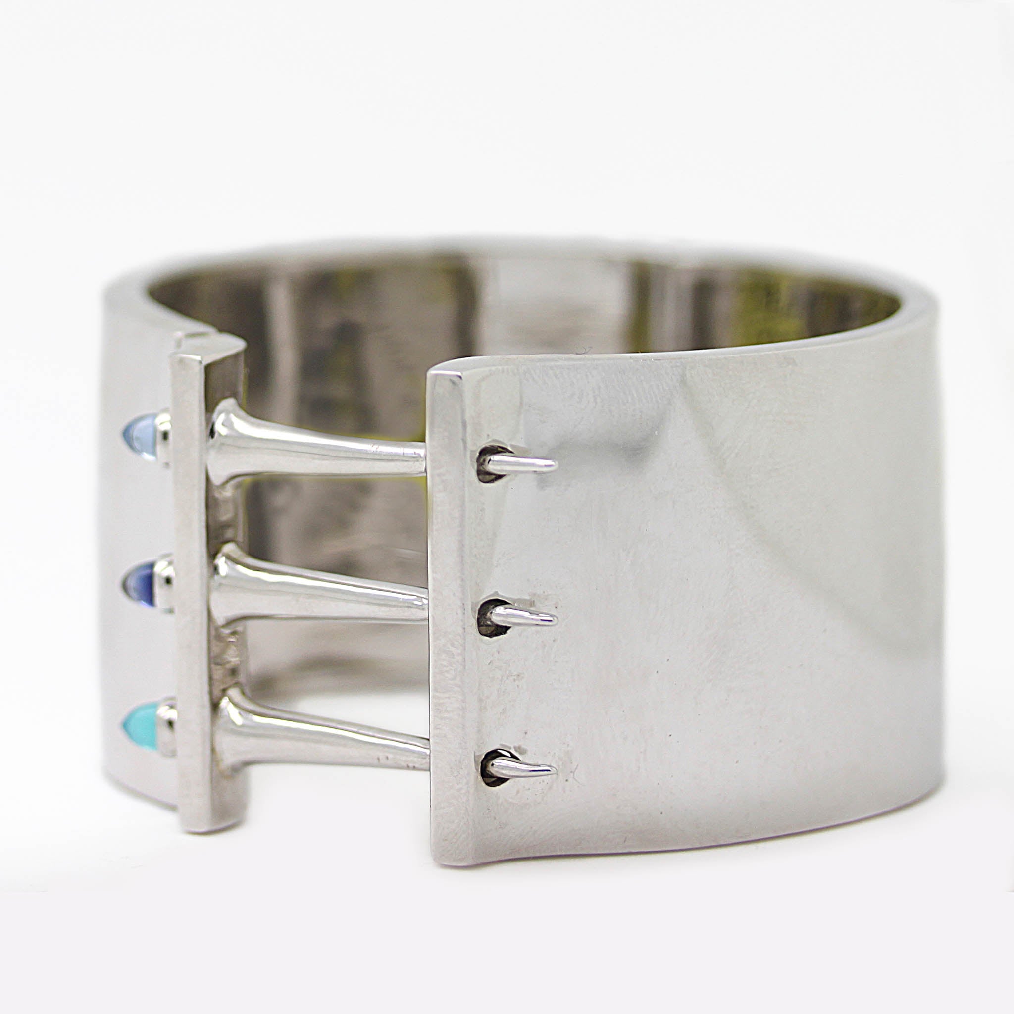 Spiked Silver Cuff By Stephen Webster
