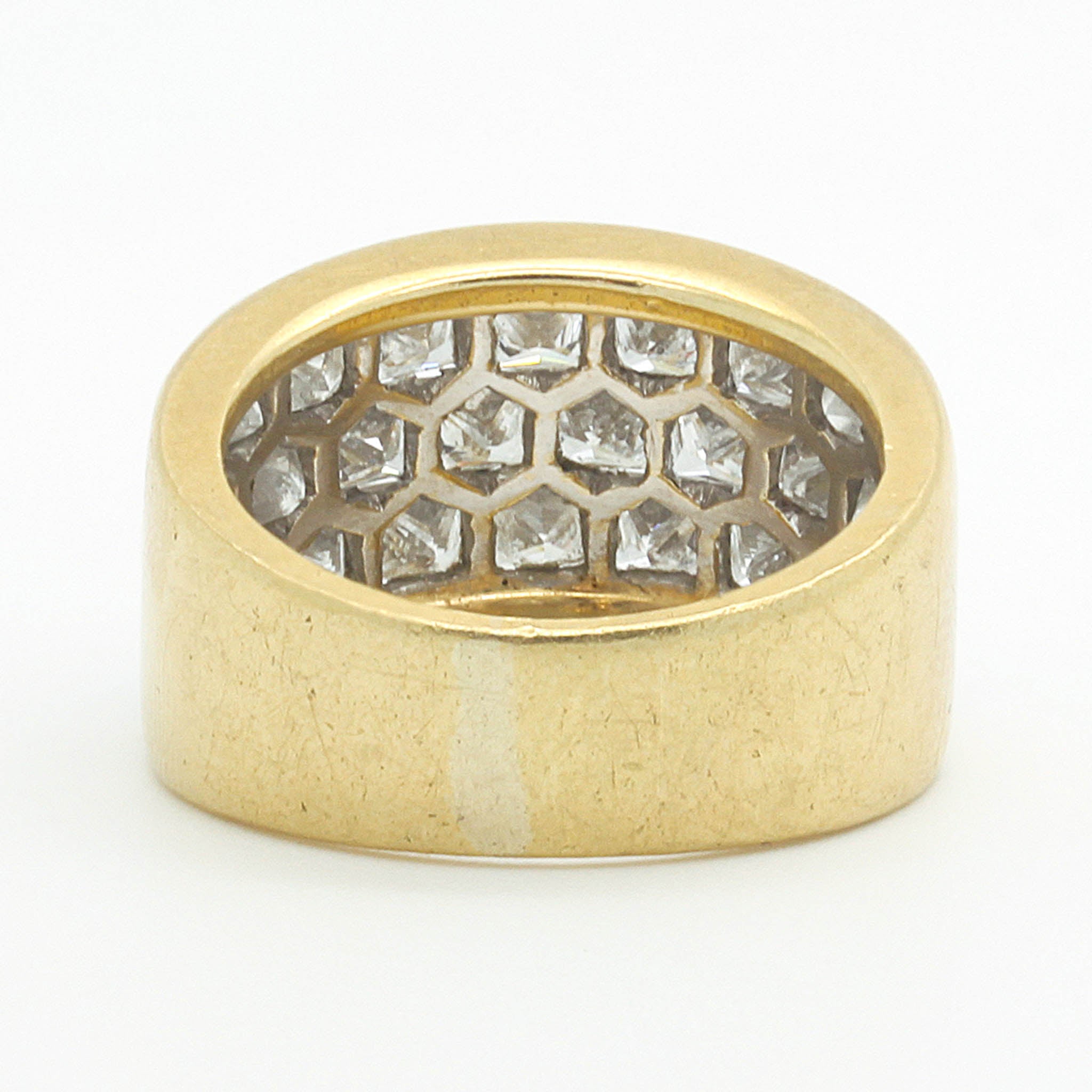 Princess Cut Diamond Band