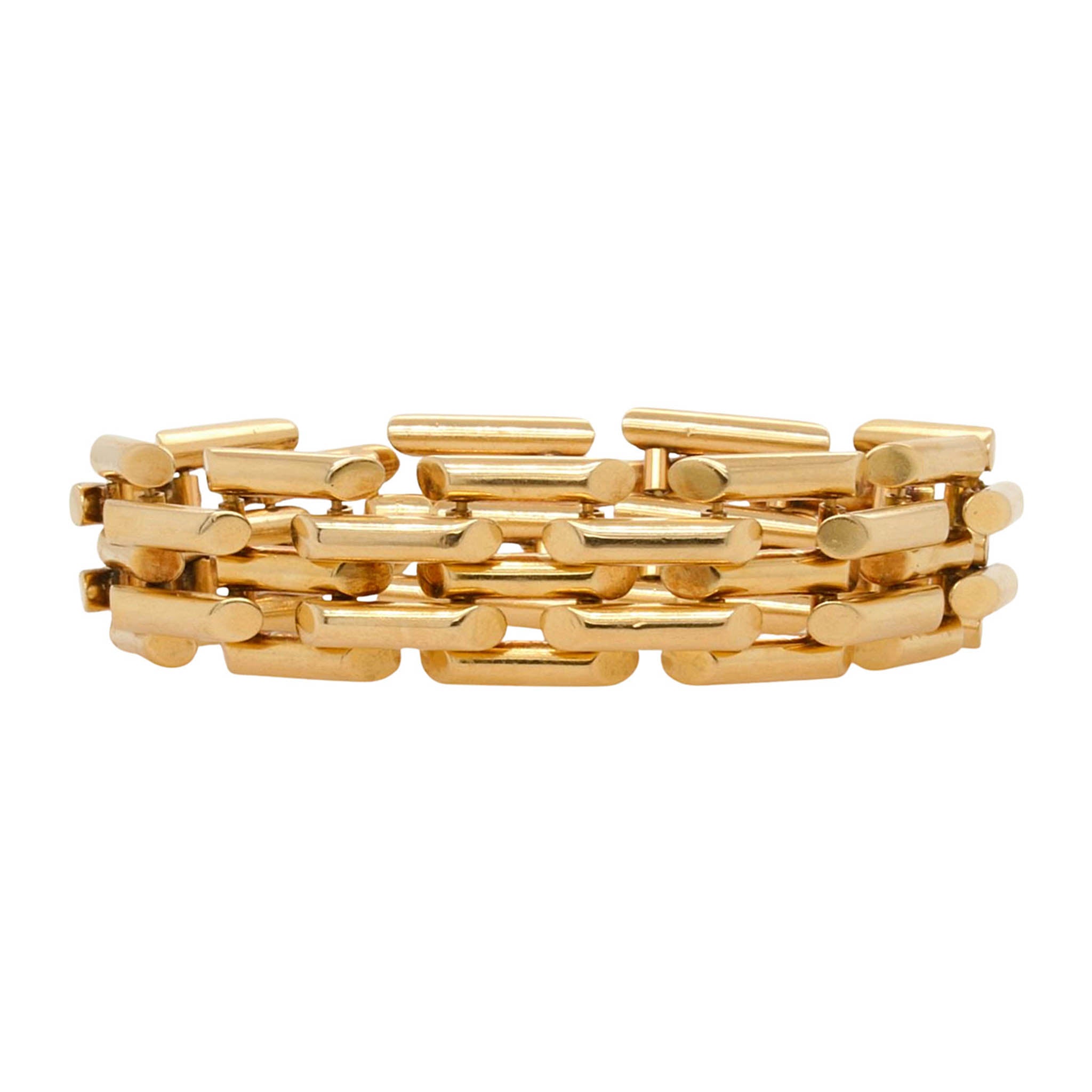 Retro Style Stick Link Bracelet