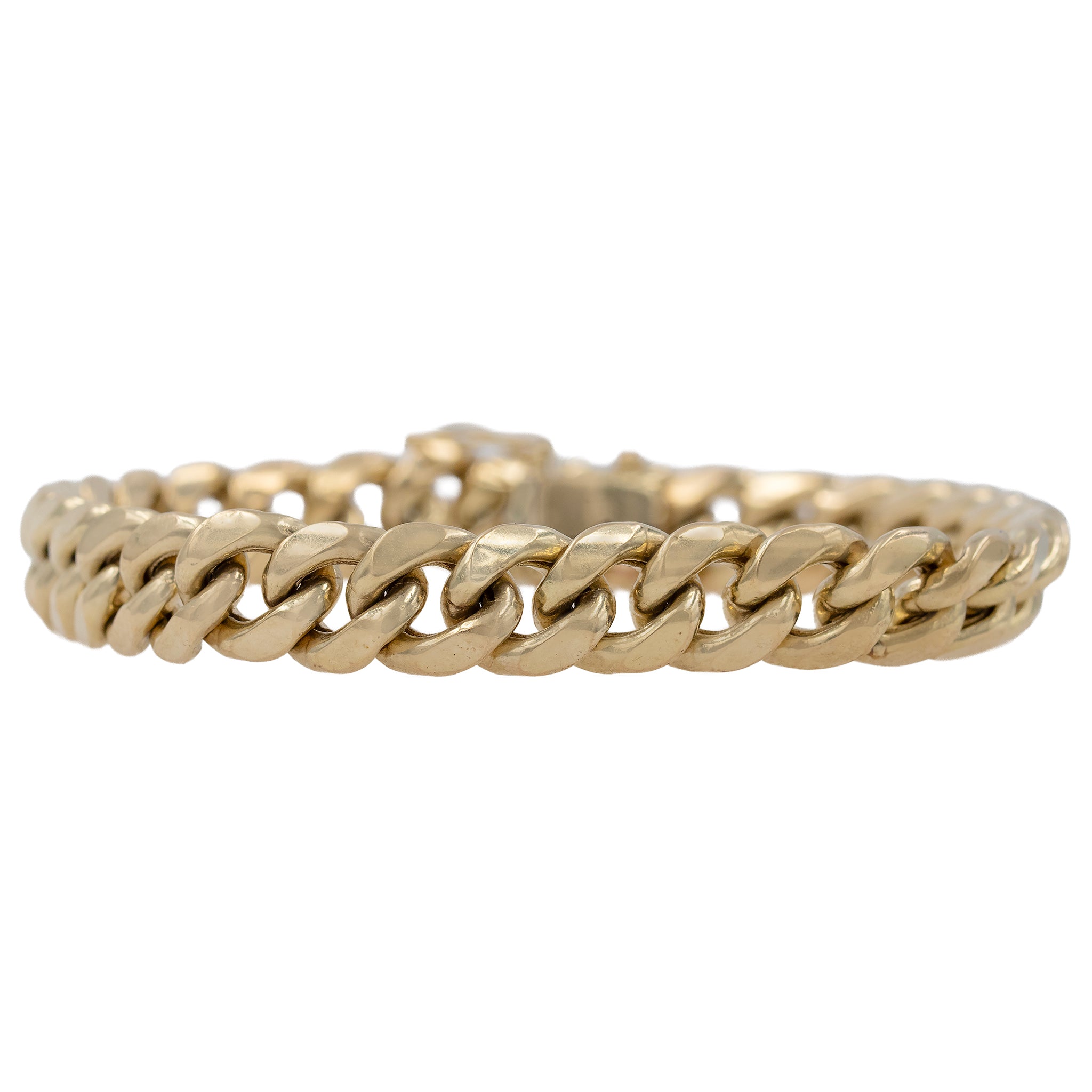 Yellow Gold Curb Bracelet