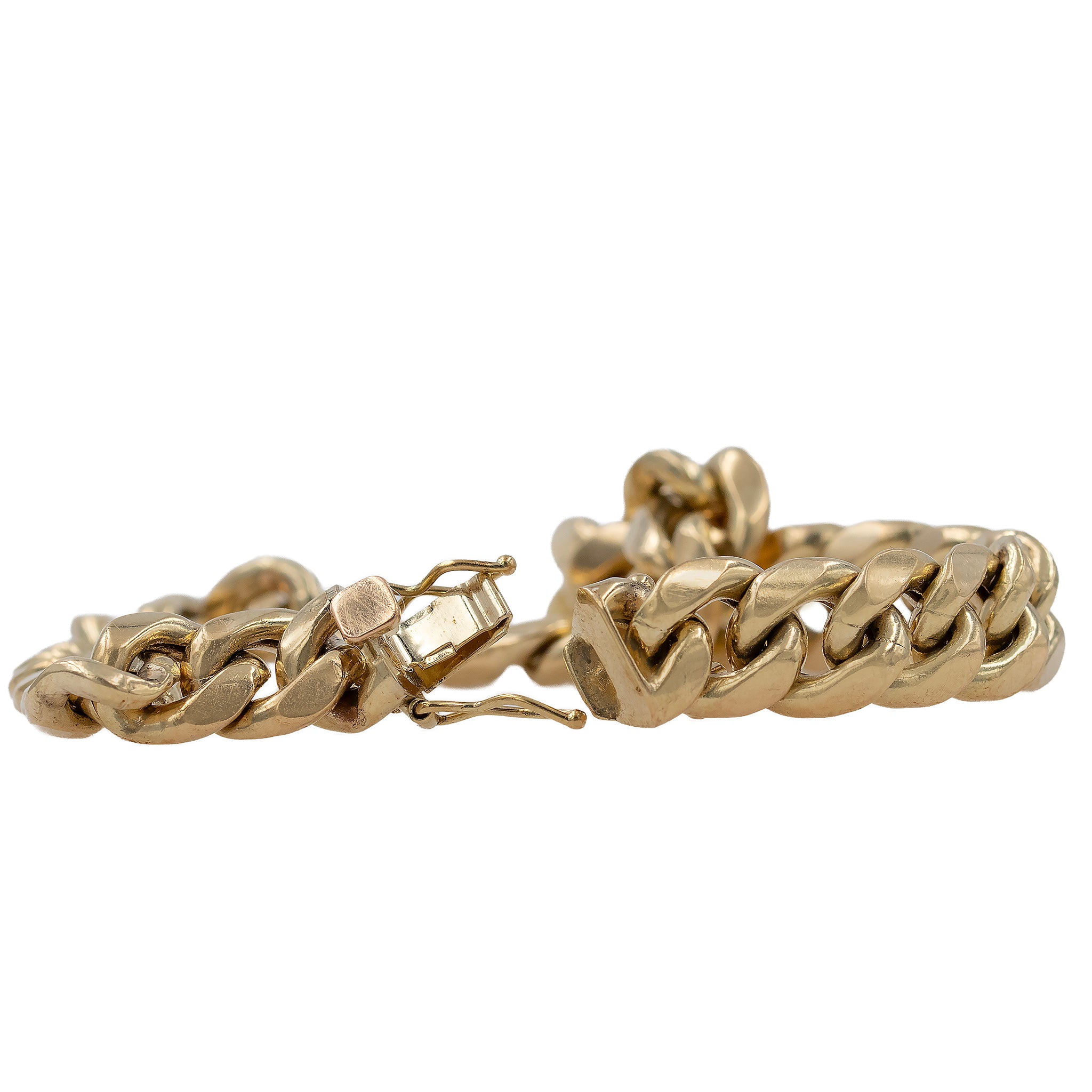 Yellow Gold Curb Bracelet