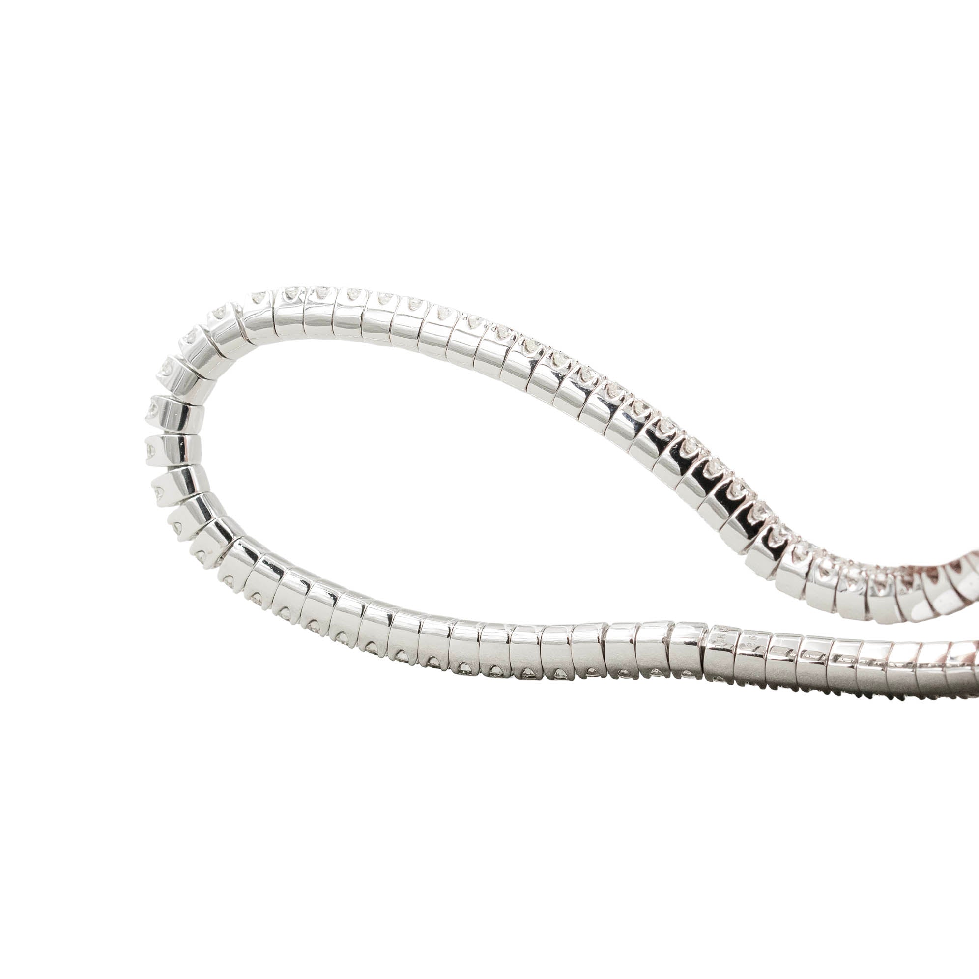 Stretchy Diamond Tennis Bracelet