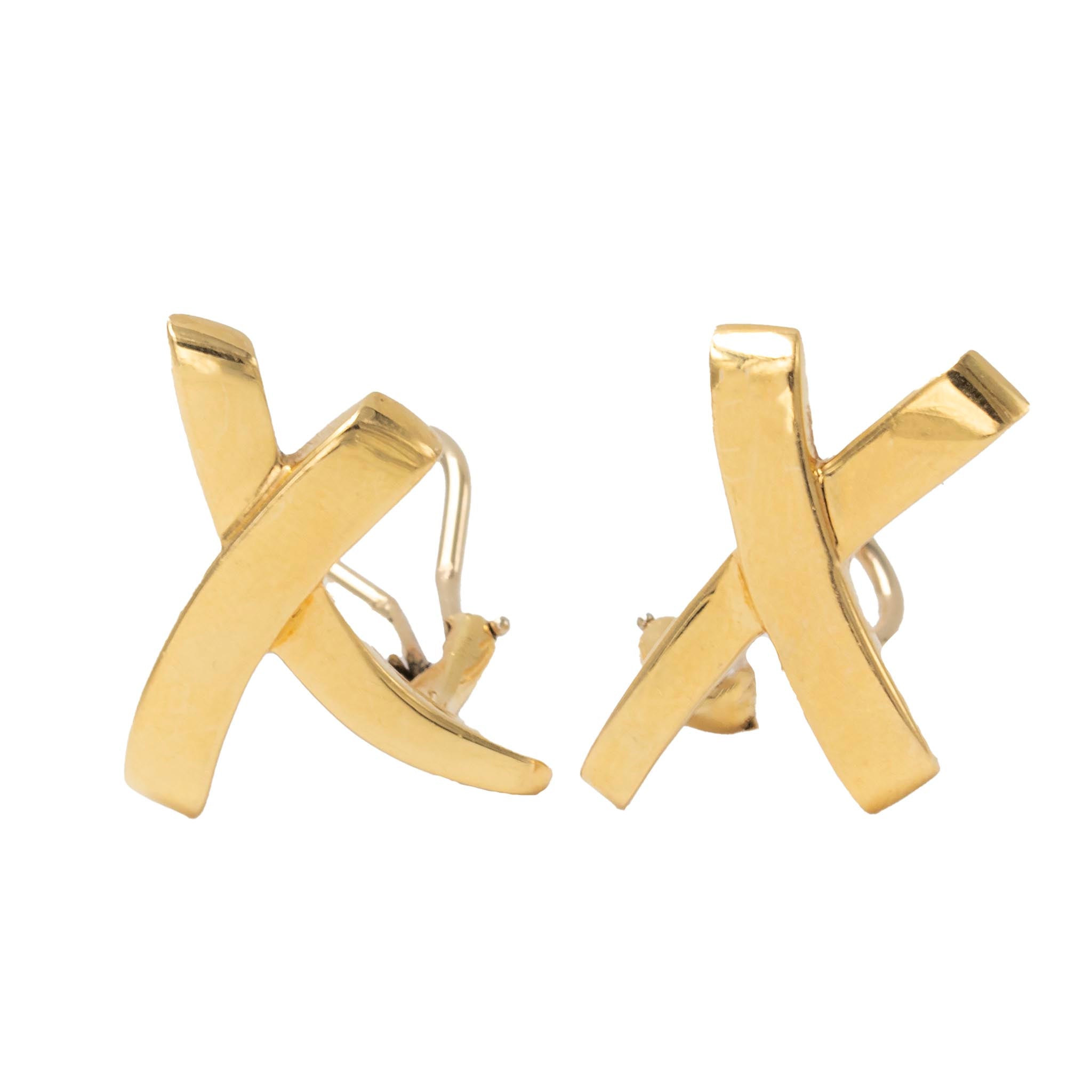 Estate Tiffany Paloma Picasso X-style Earring