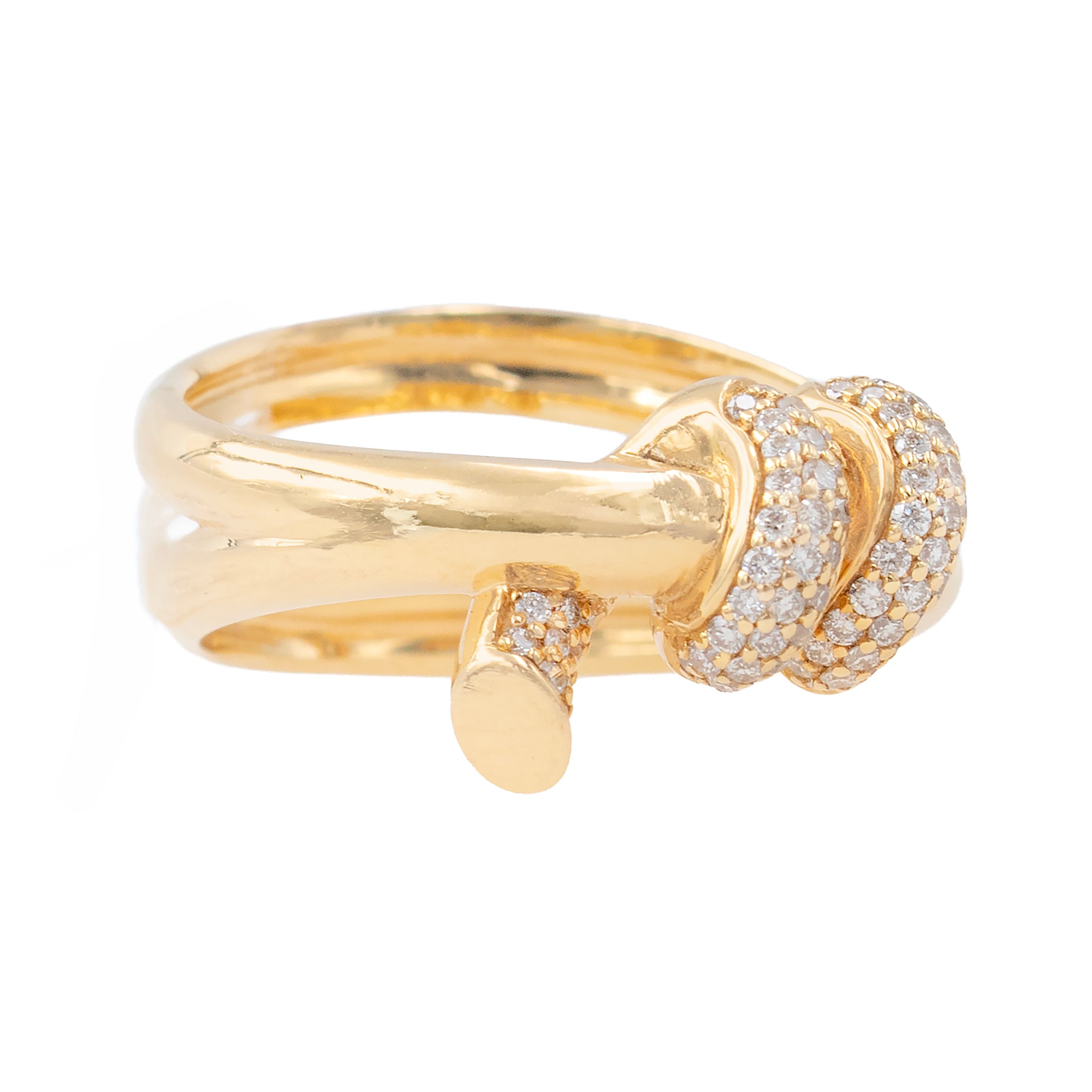 Diamond Nail Ring