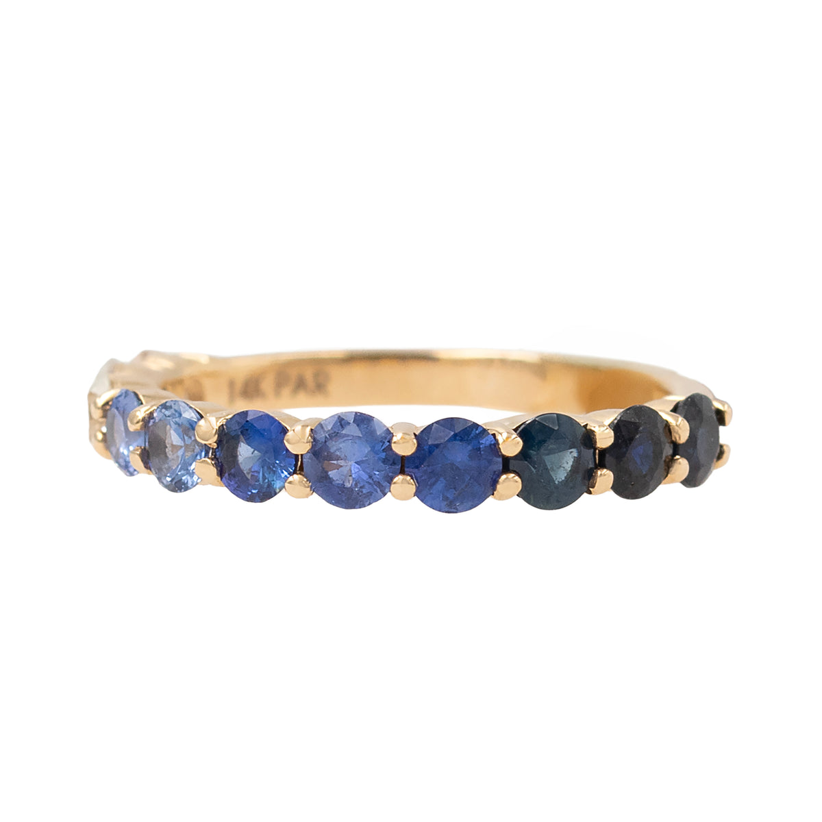 Ombre Sapphire Band Ring