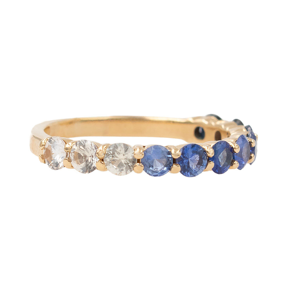 Ombre Sapphire Band Ring