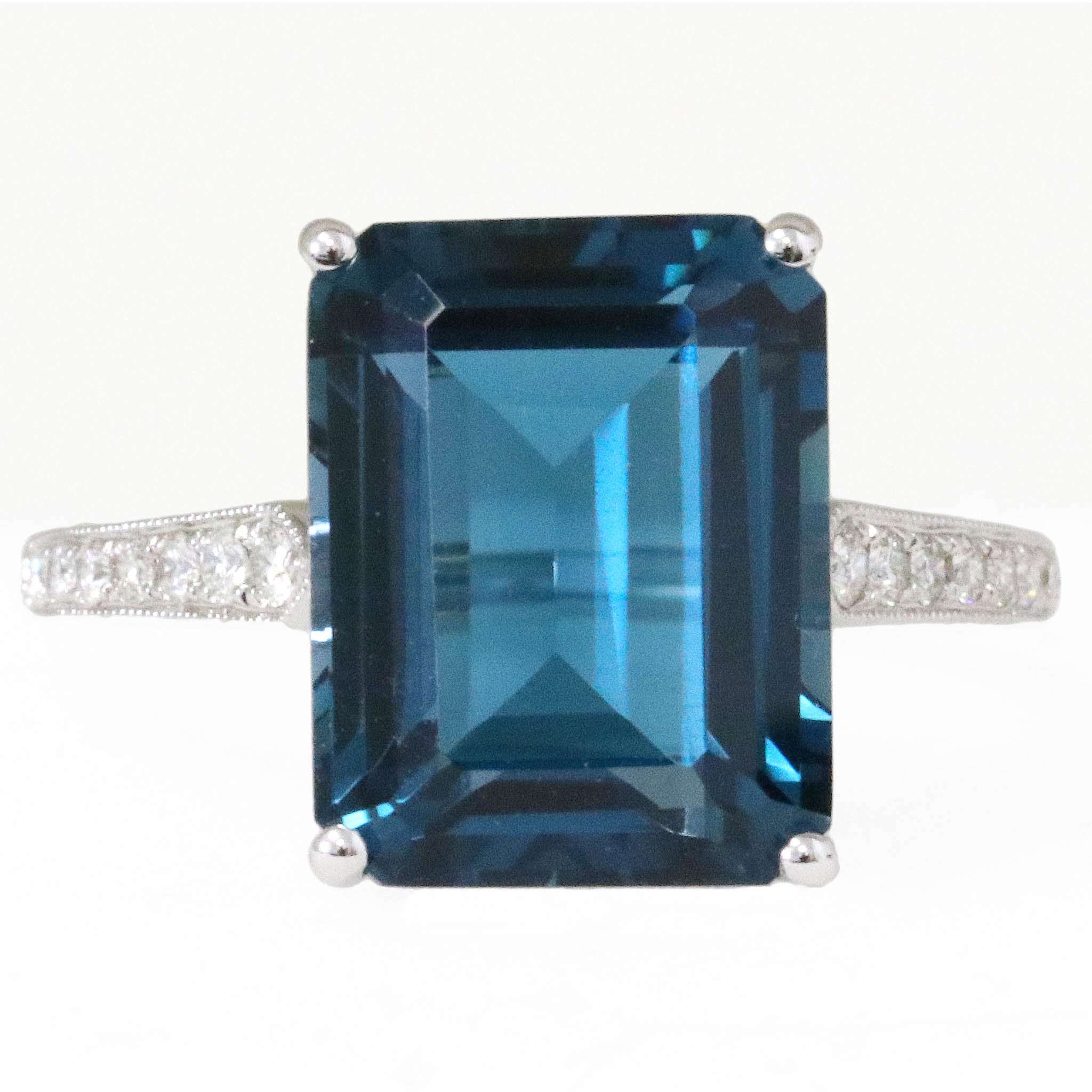 London Blue Topaz Ring
