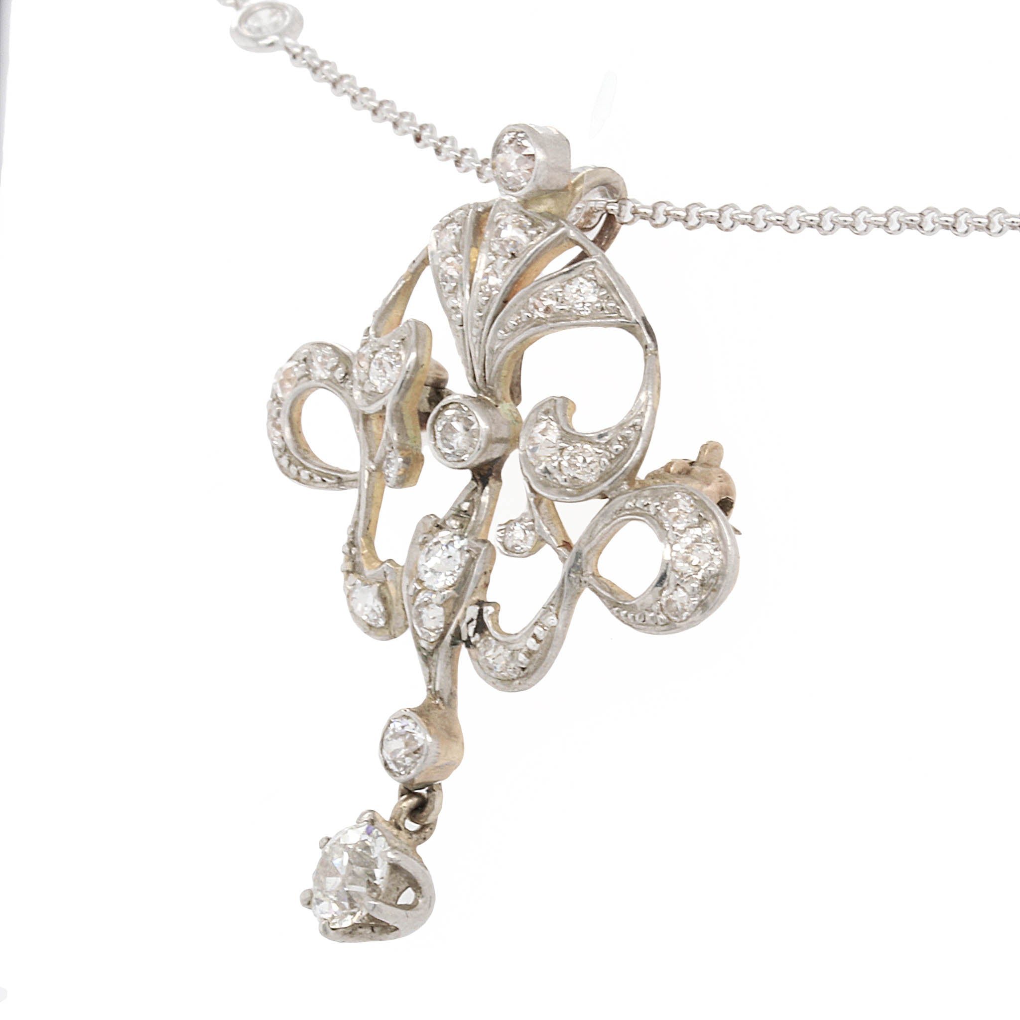 Vintage Diamond Pendant