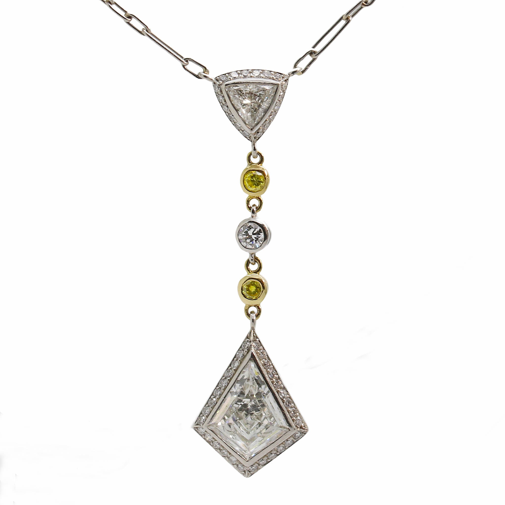 Kite Diamond Pendant