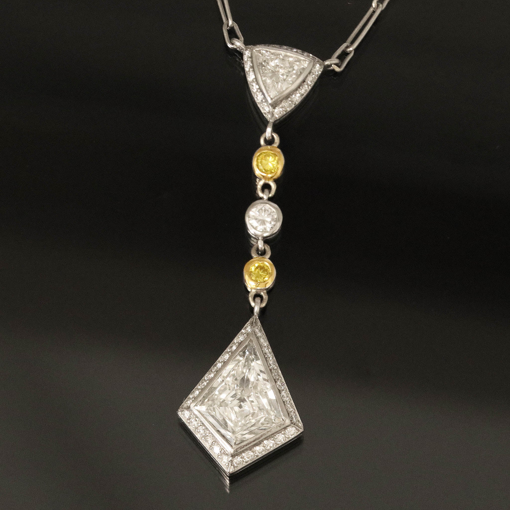 Kite Diamond Pendant