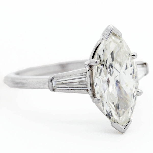Marquise Diamond Ring Stunner
