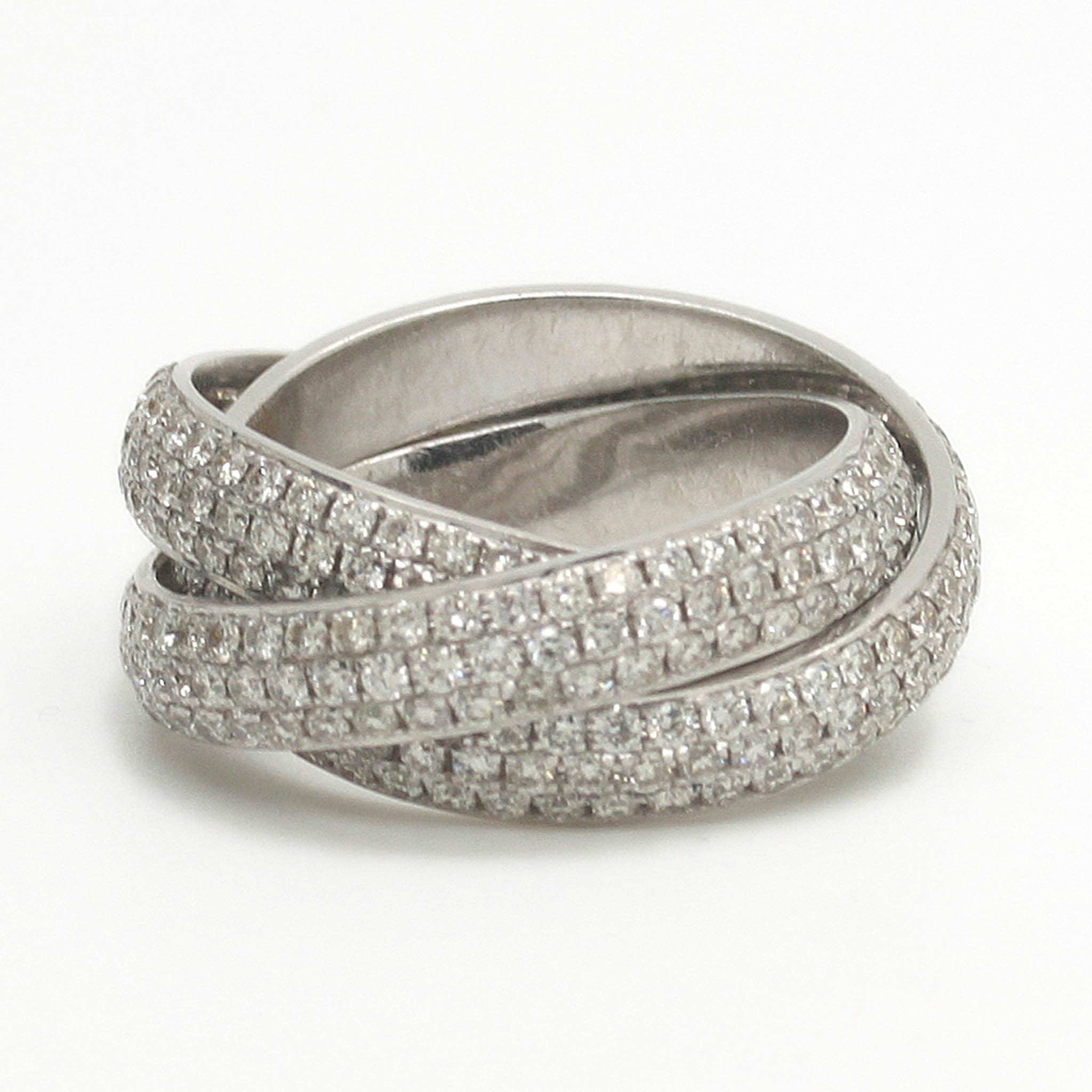 Pave Diamond Rolling Ring