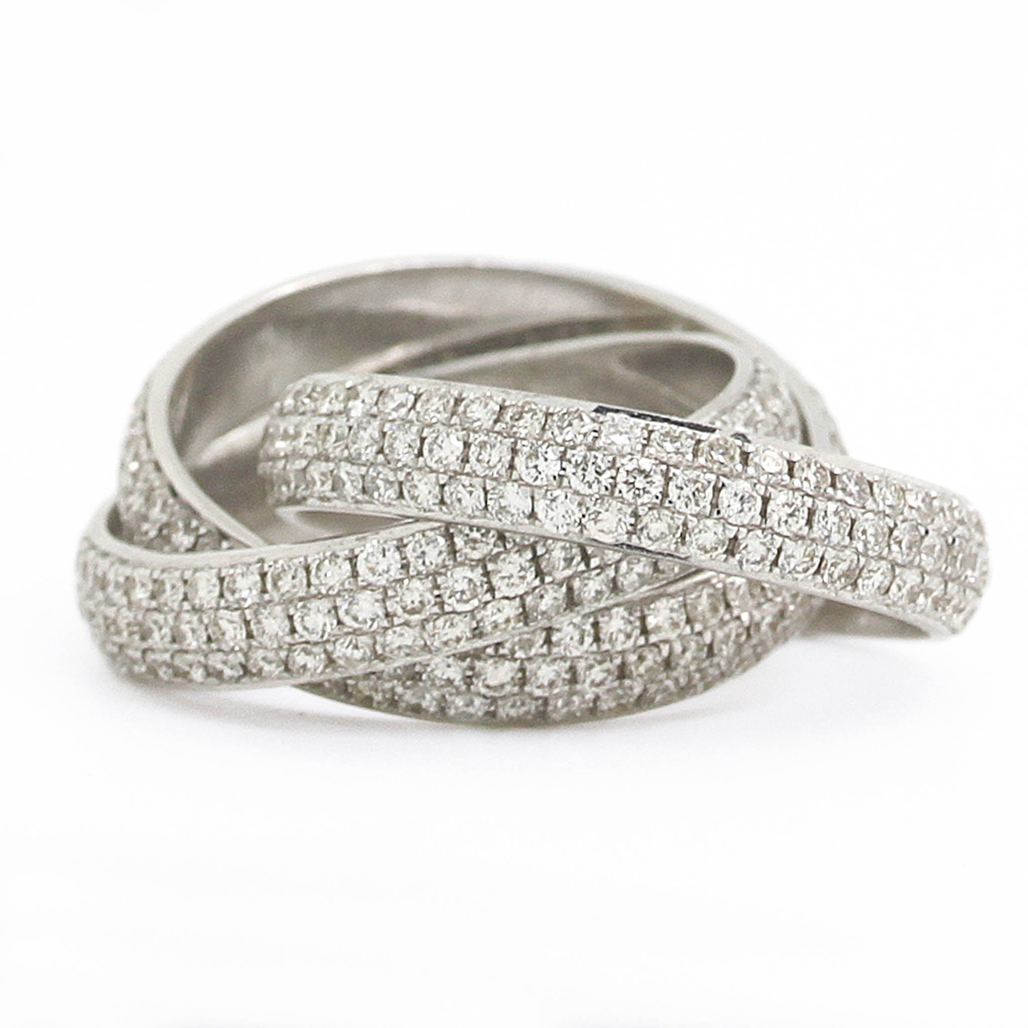 Pave Diamond Rolling Ring