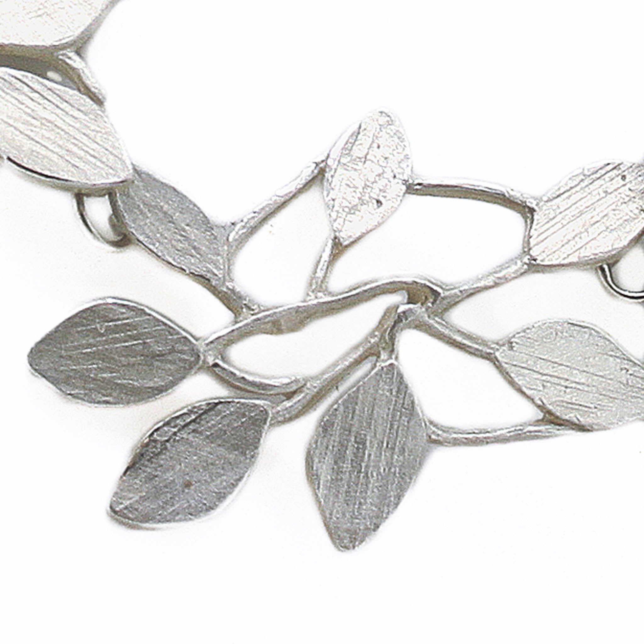 Wisteria Vine Silver Necklace